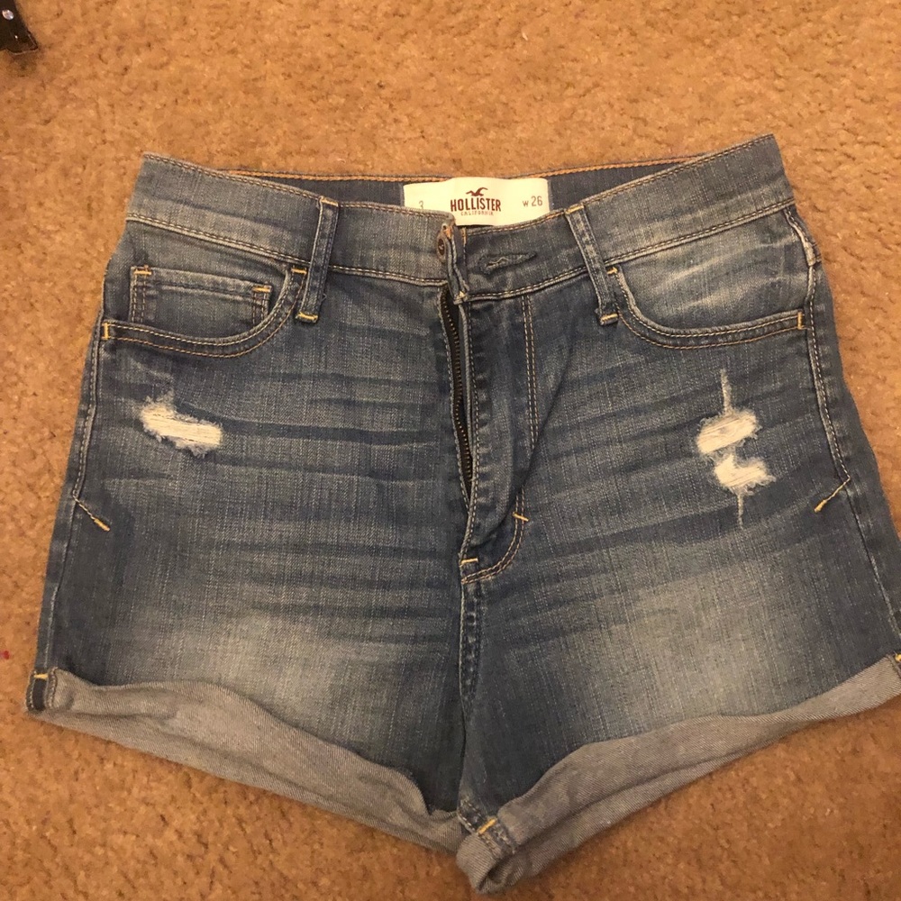 High waist shorts- Hollister